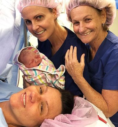 Casey Dellacqua has given birth to her first child with partner Amanda Judd. See 