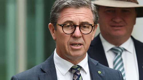 David Gillespie has pulled out of the race to lead the Nationals. (AAP)