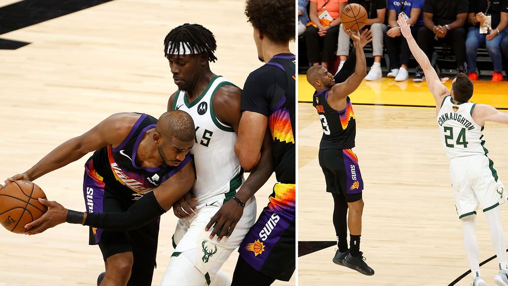 Uniform Matchups Set for 2021 NBA Finals Between Bucks and Suns