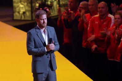 Prince Harry commended team Ukraine for their bravery amid the conflict on their home soil