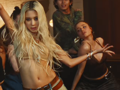 Shiloh Jolie in her music video debut with DAYOUNG