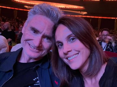 David Hughes with wife Holly