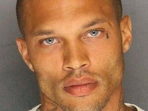 Jeremy Meeks mugshot.