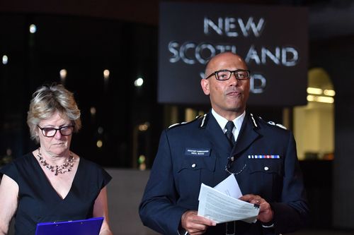 British police officers from Scotland Yard confirmed the substance Ms Sturgess and Mr Rowley came into contact with was Novichok, the same nerve agent used to poison ex-Russian spy Sergei Skripal and his daughter. Picture: AAP.