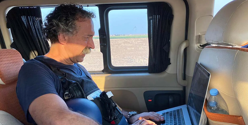 Cameraman and editor Pierre Zakrzewski is pictured in an undated photo. 