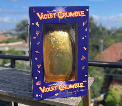 Violet Crumble 6kg Egg, $250