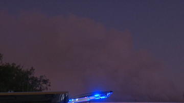 Rubbish blaze sparks smoke alert in Perth's north east