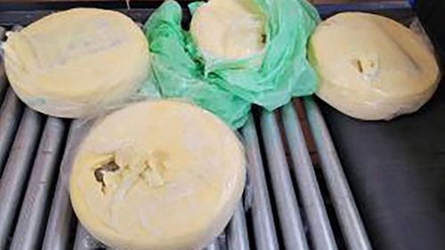 A US citizen who legally declared the cheese will face charges for the failed smuggling attempt.