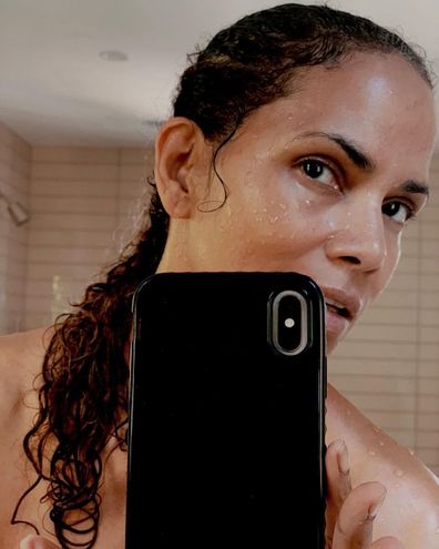 Halle Berry, selfie, Instagram