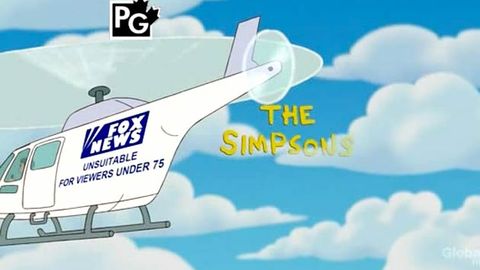 The Simpsons vs Fox News: the war continues!