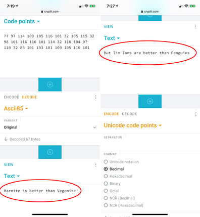 Ascii code