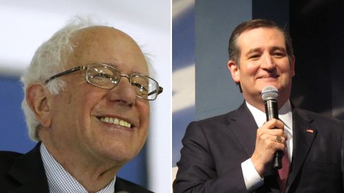 Democrat Bernie Sanders and Republican Ted Cruz win Wisconsin primaries