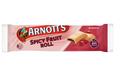 About 1.5 Spicy Fruit
Roll biscuits are 100 calories