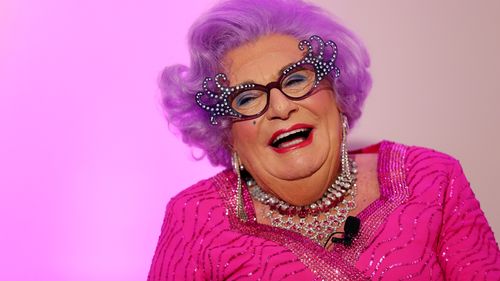 Barry Humphries as Dame Edna Everage