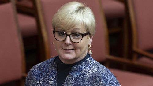 La sénatrice Linda Reynolds au Sénat au Parlement