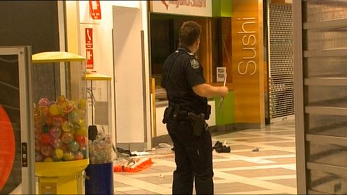 The incident has left workers at the shopping centre on edge. Picture: 9NEWS