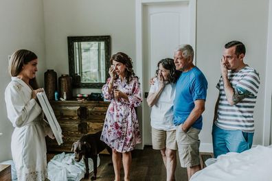 Texas bride has pre-wedding photoshoot with grandmother before she died