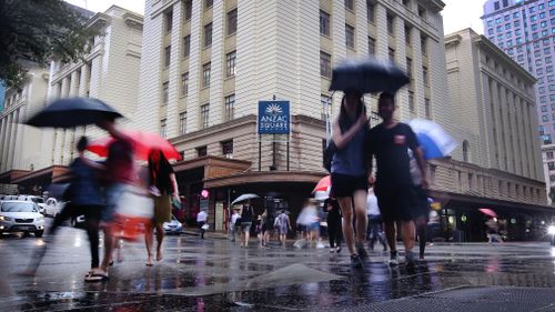 Heavy rain is expected for Brisbane City. (AAP)