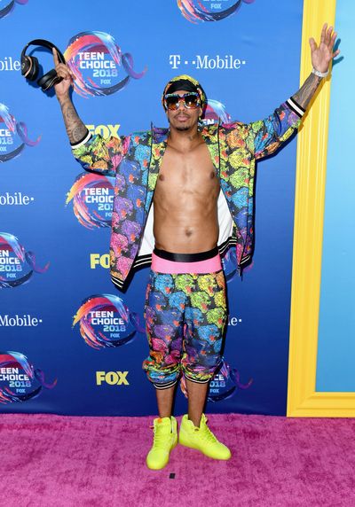 Comedian Nick Cannon at FOX's Teen Choice Awards in California, August, 2018&nbsp;