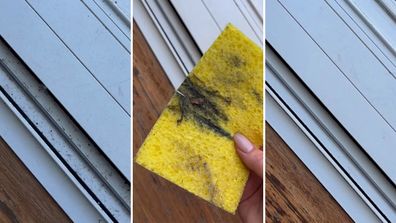 Have you tried this epic home hack to clean sliding door tracks like a, cleaning hacks