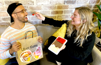 UberEats LockdownLove dessert promotion