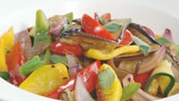 Grilled vegetable salad