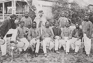 Where did an Aboriginal XI tour in 1868 as Australia's first international sports team?
