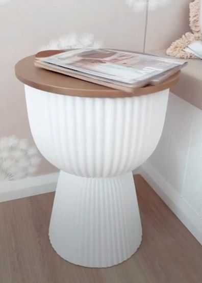 DIY side table Kmart hack