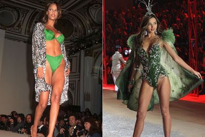 The Victoria's Secret Fashion Show has come a long way since its humble 1995 beginnings. Looking at pics from the annual event's early years is like flipping through embarrassing old photos from a high school yearbook.<br/><br/>While we wait for the 2014 show to air next month, here's a look at the runways of Victoria's Secret's past and present...just to get a good comparison.