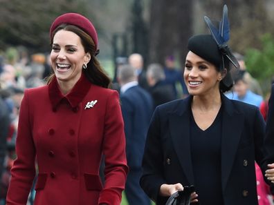 Kate waited until Meghan went home before she joined the royal hunt
