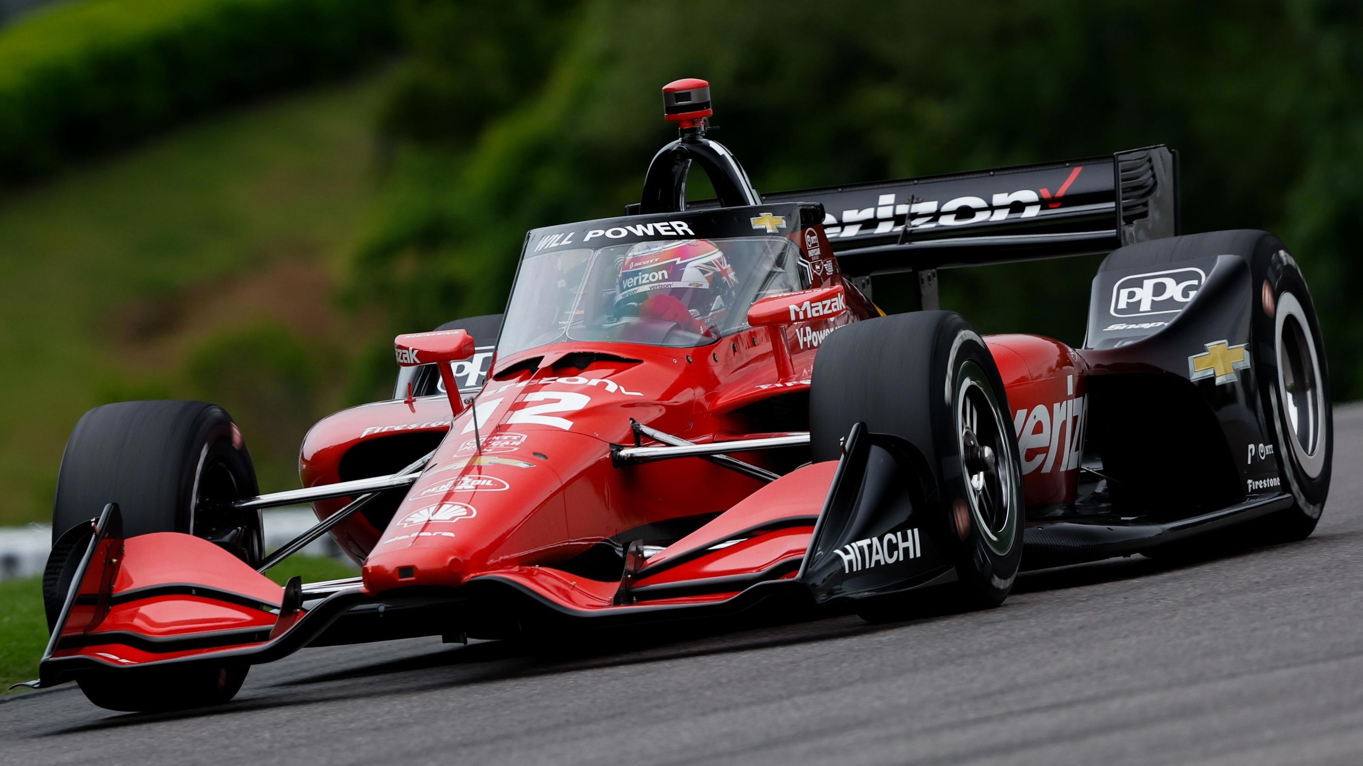 Will Power finished third at Barber Motorsports Park.