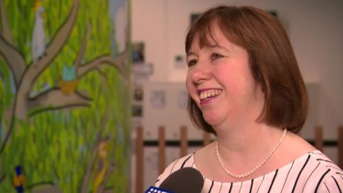 Principal Elisabeth Rhodes spoke to 9News about the dramatic uniform change.