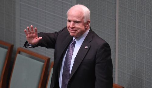 McCain parlayed his status as a Vietnam War hero into a decades-long political career.