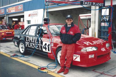 John Trimble's brothel-backed 'Daily Planet' Holden Commodore 