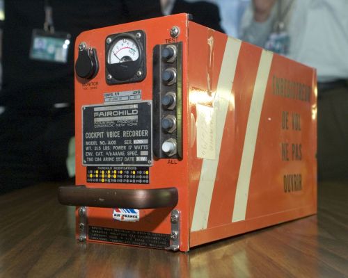 A black box flight recorder