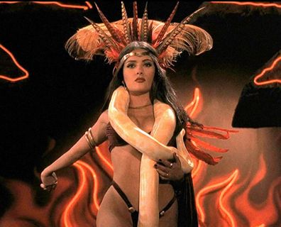 from dusk till dawn salma hayek snake