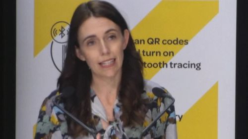 New Zealand Prime Minister Jacinda Ardern.