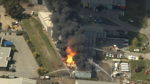 The factory this morning remains cordoned off by police, with investigators set to probe circumstances surrounding the blaze.