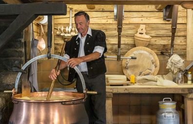  Le Chalet in Switzerland lets you make cheese fondue from scratch