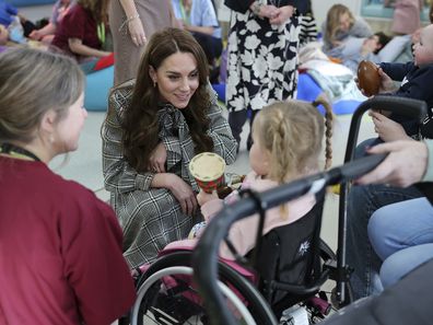 kate middleton hospital visit patronage