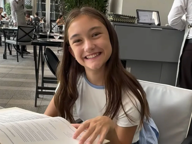 Ada Law, daughter of Catherine Harding and Jude Law