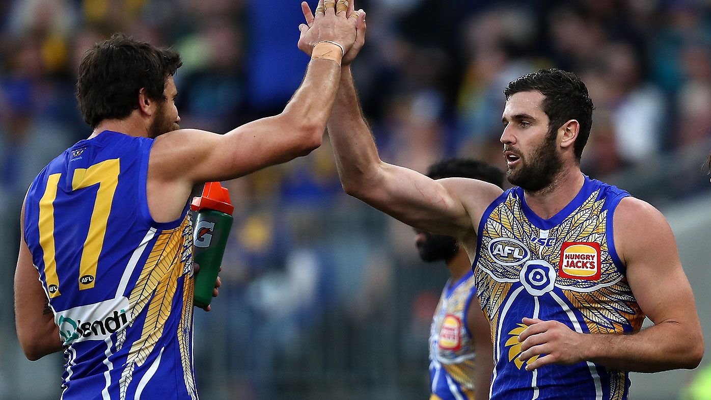 Bulldogs star Aaron Naughton reported for striking as Jack Darling dominates for West Coast