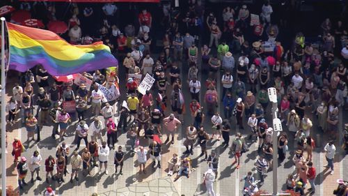Sydney Mardi Gras LGBTQI+ protests