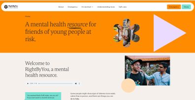 RightByYou is a new website to help suicide prevention among young people