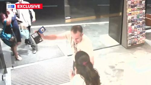 A new NSW police officer waves his badge while drunk on a night out.