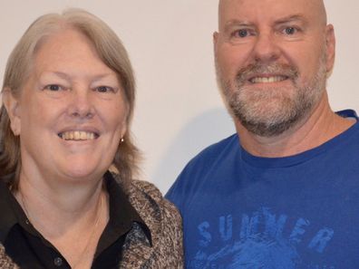 Graeme and Sonia Gibney think people should talk about death more..