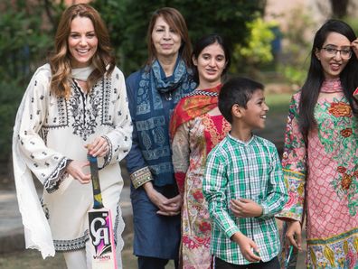 Kate Middleton at SOS Village in Pakistan