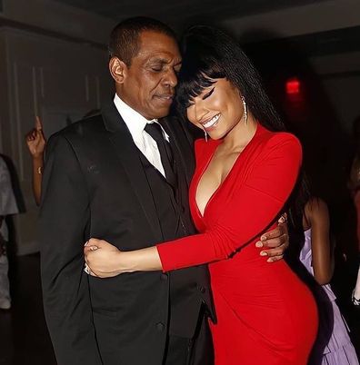 Nicki Minaj and her father Robert Maraj.