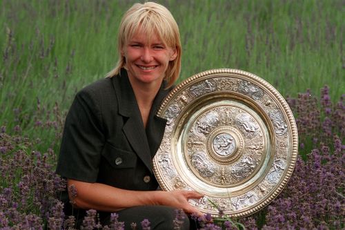 The Czech star won the 1998 Wimbledon singles title. (AAP)