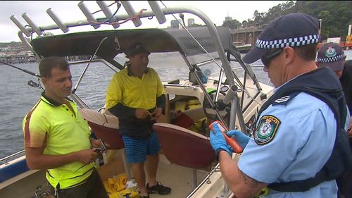 Officers will be assisted by a 32-metre vessel called Nemesis. (9NEWS)